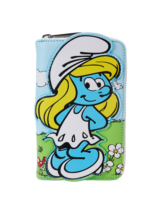 Loungefly x Smurfs Smurfette Zip Around Wallet