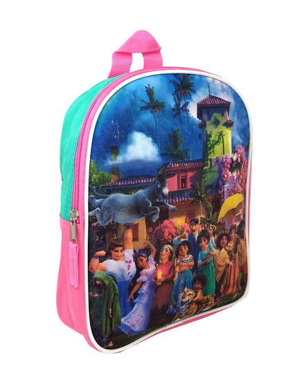 Encanto Backpack 11" Mini Toddler Madrigal Disney Girls Pre-School Daycare Pink