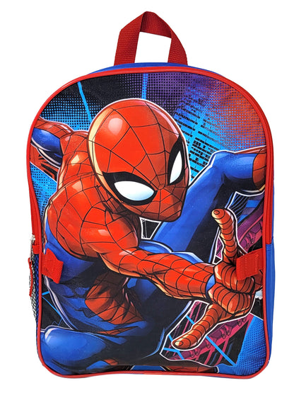 Boys Marvel Spider-Man Backpack Lunch Bag Insulated 2 Piece Set