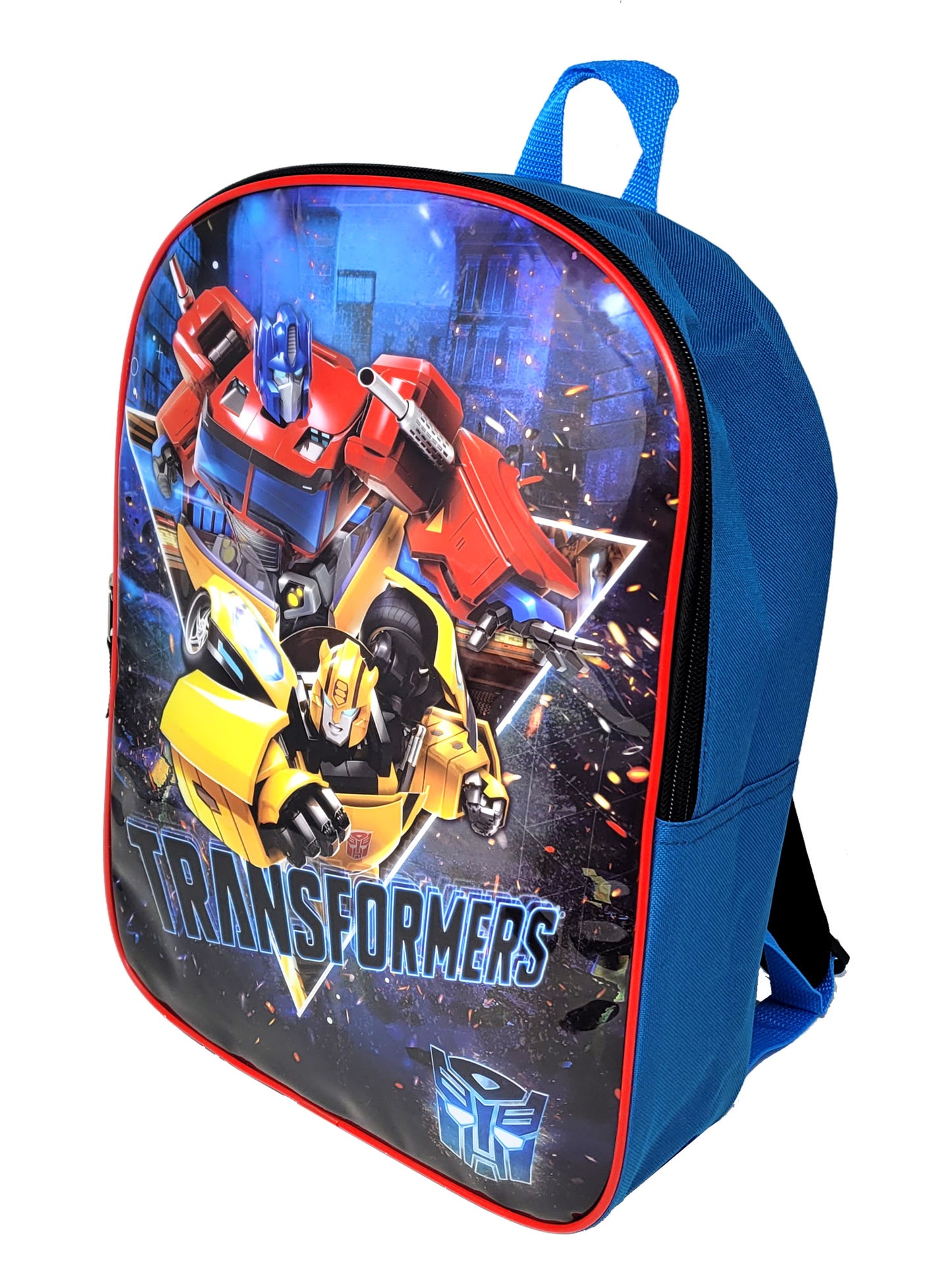 Transformers Backpack 15" Optimus Prime Bumblebee Autobots Kids Boys School Bag