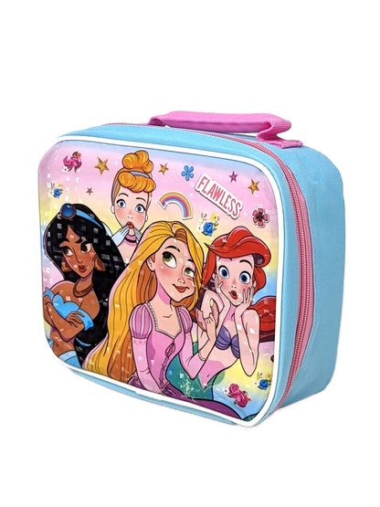 Disney Princesses Insulated Lunch Bag Rapunzel Jasmine Ariel Cinderella