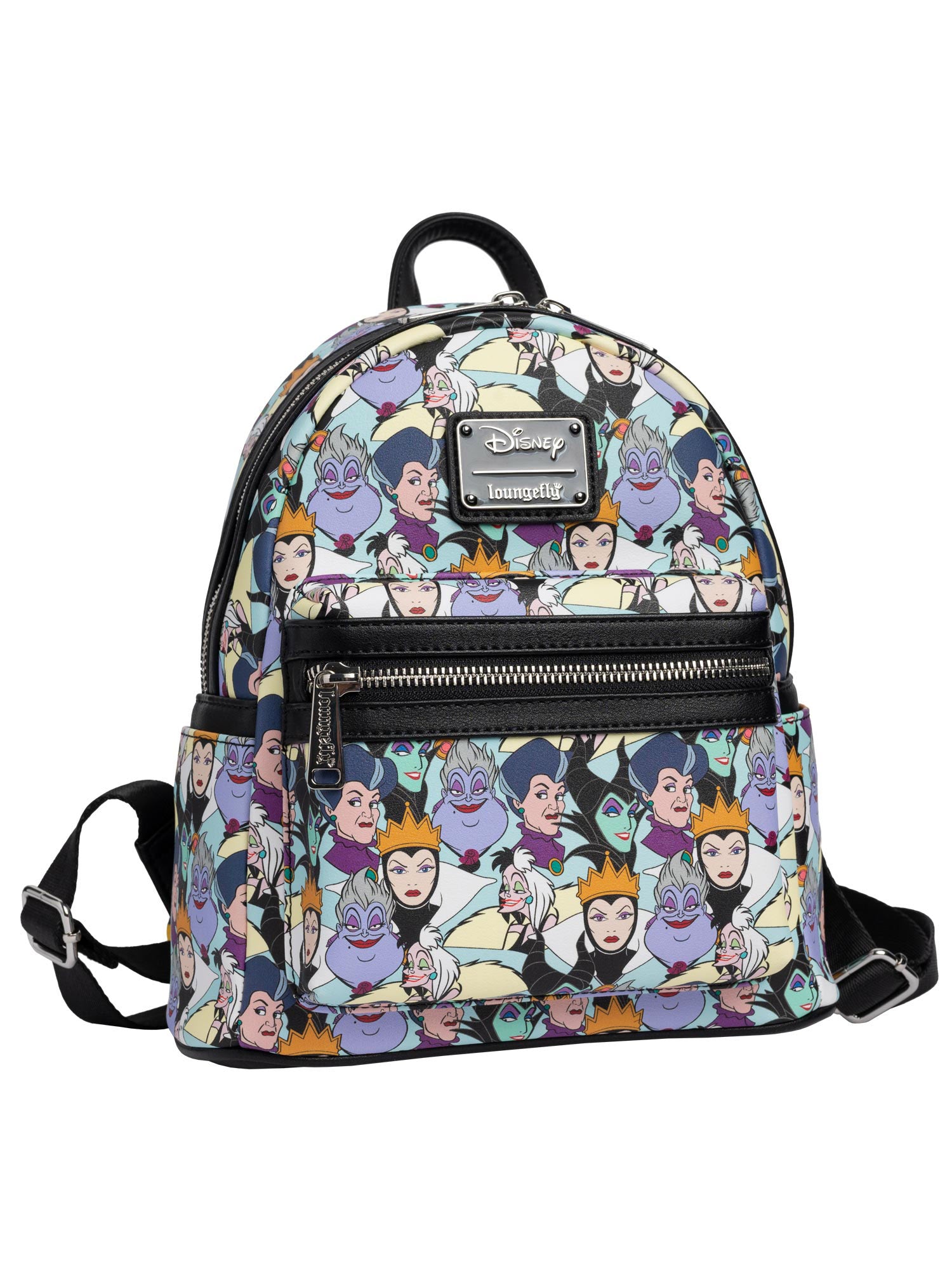 Loungefly x Disney Villains Mini Backpack Handbag All-Over Print Cruella De Vil