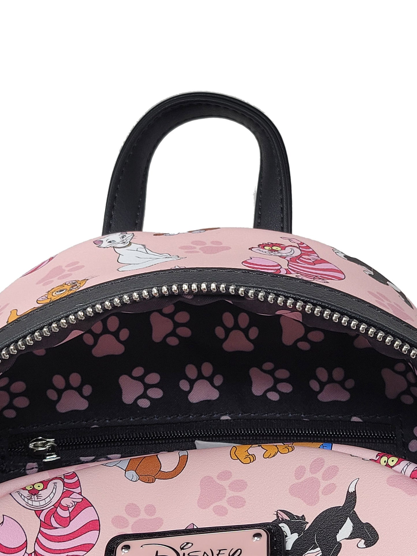 Loungefly x Disney Cats Mini Backpack Handbag All-Over Print Cheshire Marie