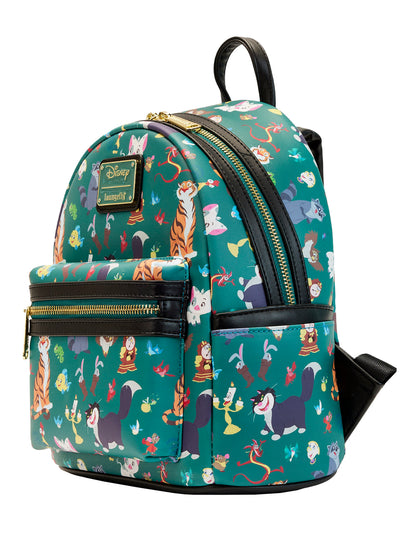 Loungefly x Disney Princess Sidekicks Mini Backpack Handbag Green