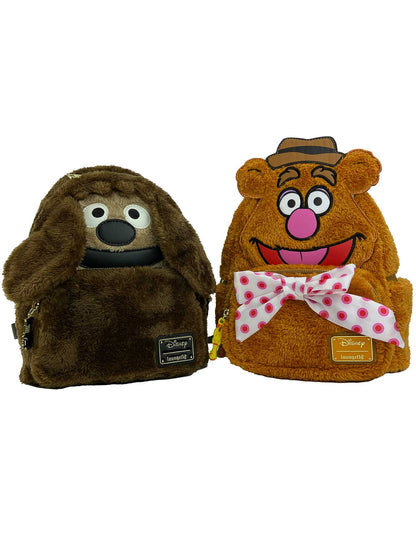 Loungefly x Disney Muppets Rowlf & Fozzie Mini Backpack 2-Piece Set