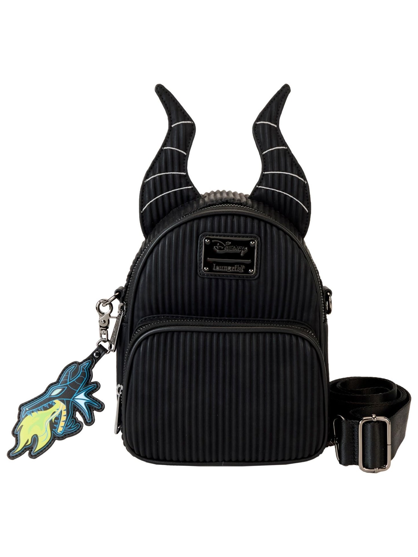 Loungefly x Disney Villains Maleficent Convertible Mini Backpack