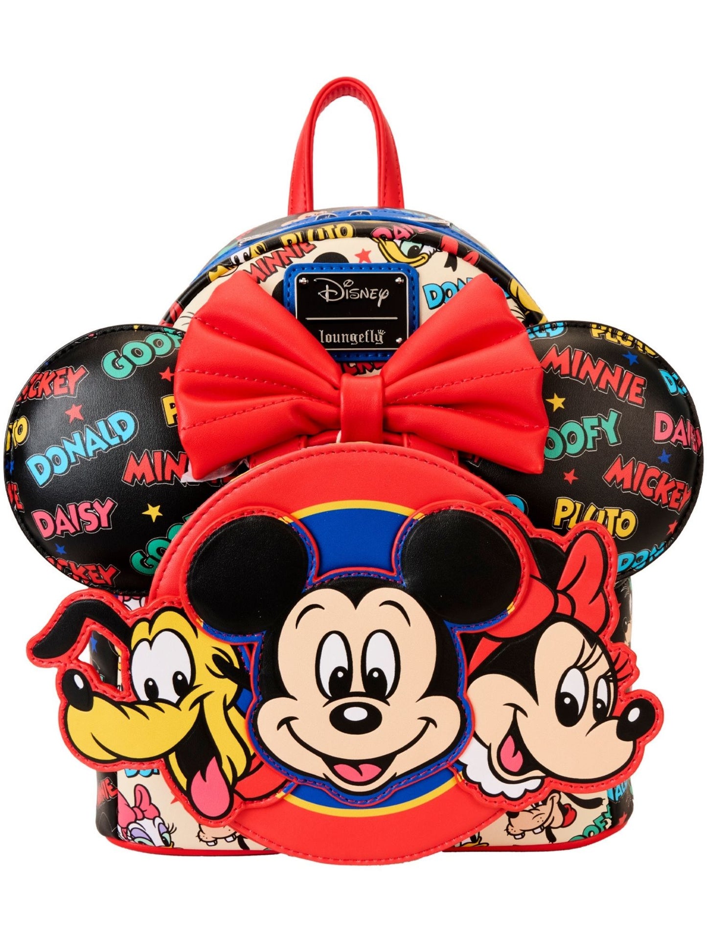 Loungefly x Disney Mickey And Friends Classic Mini Backpack & Ears Combo