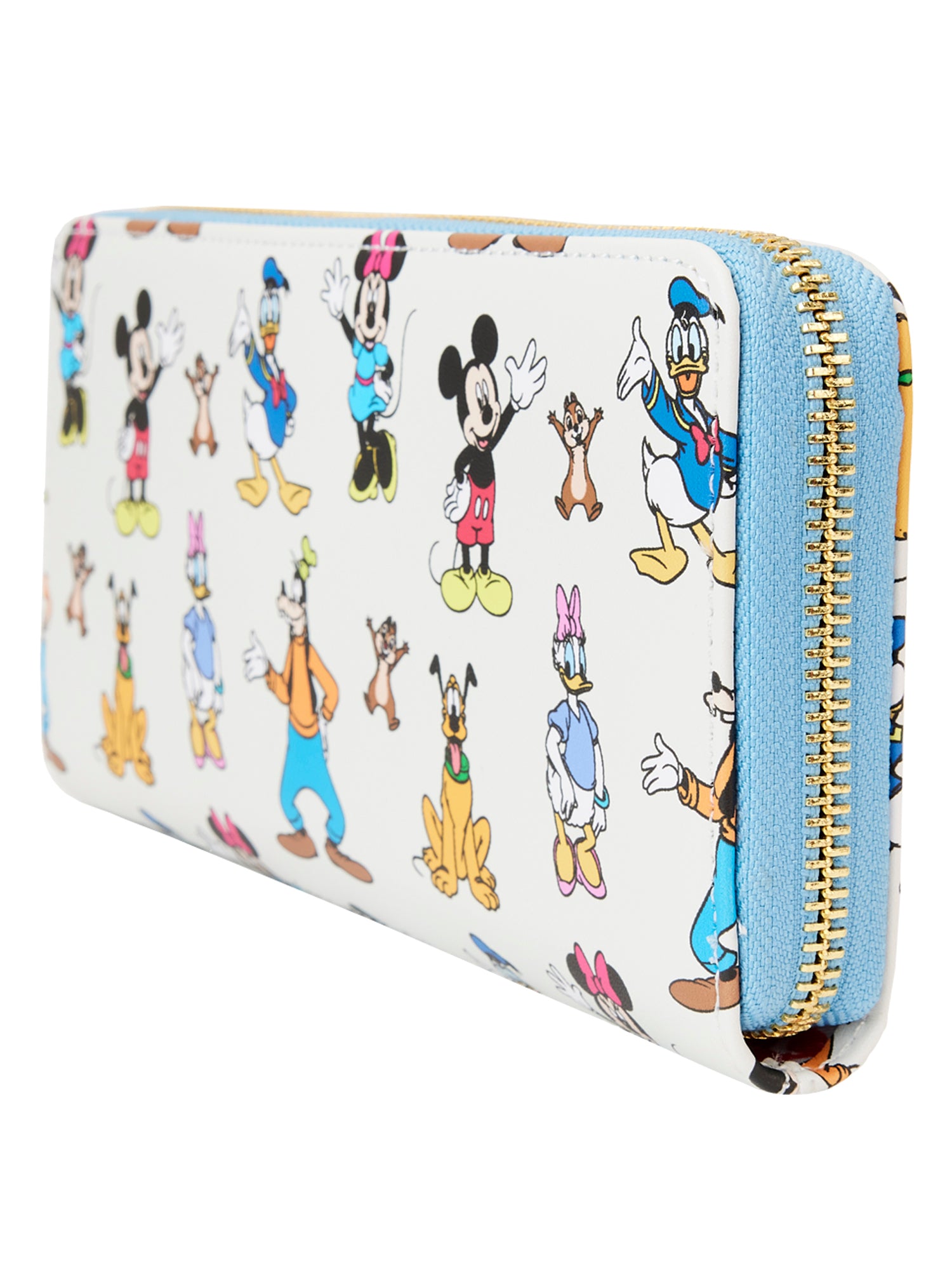 Loungefly x Disney Mickey Mouse & Friends Forward and Backward Zip Around Wallet