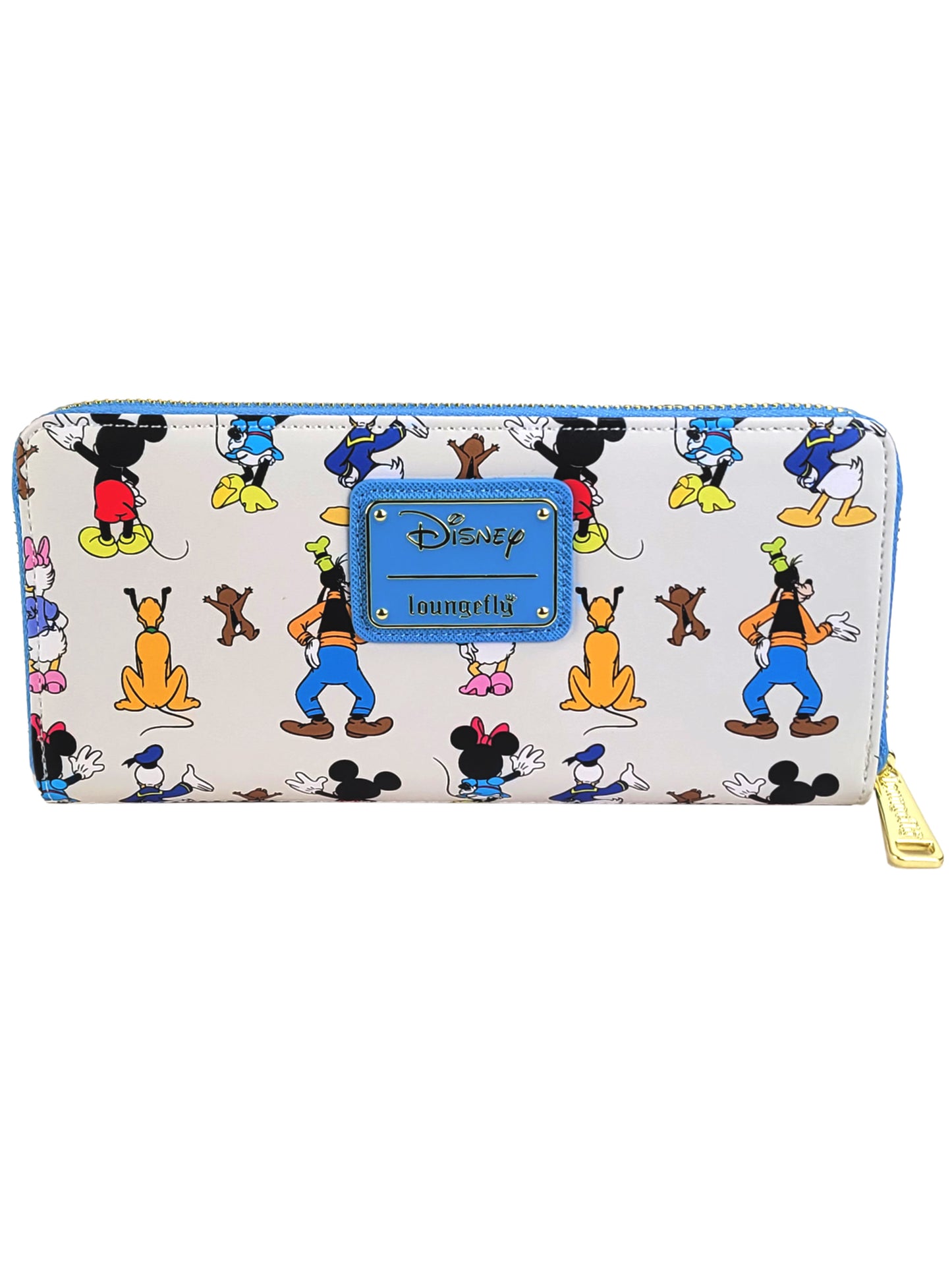 Loungefly x Disney Mickey Mouse & Friends Forward and Backward Zip Around Wallet