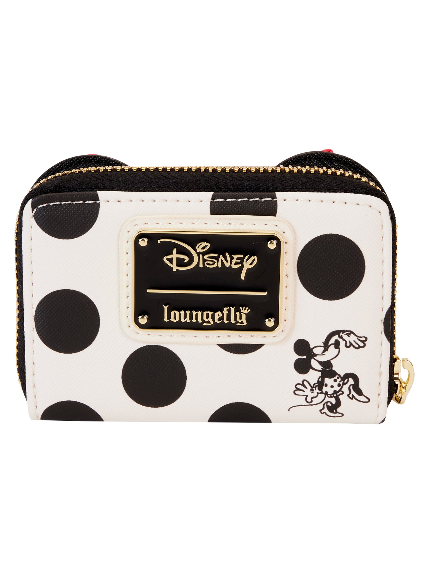 Loungefly x Disney Minnie Mouse Zip Around Accordion Wallet Bow