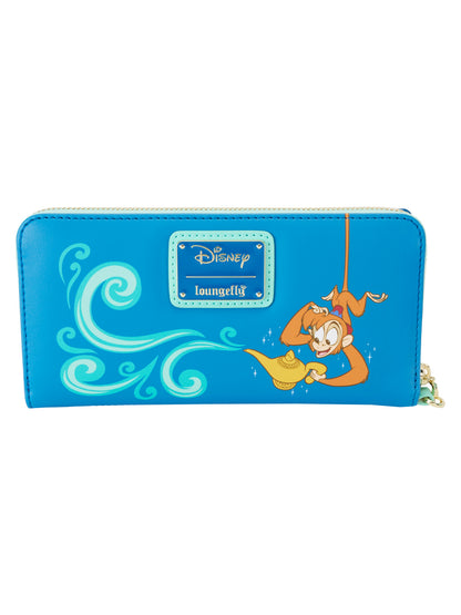 Loungefly x Disney Aladdin Jasmine Lenticular Zip Around Wallet Wristlet