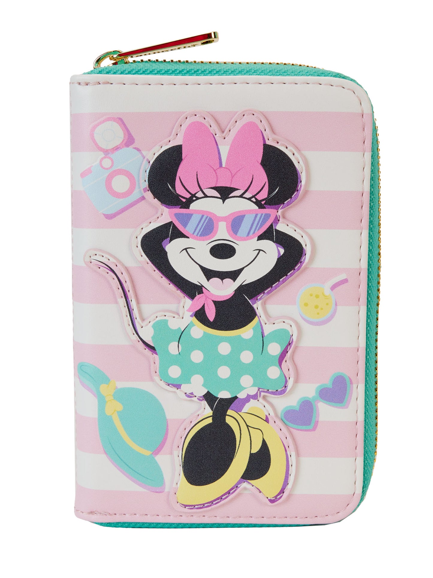 Loungefly x Disney Minnie Mouse Vacation Style Zip Around Wallet