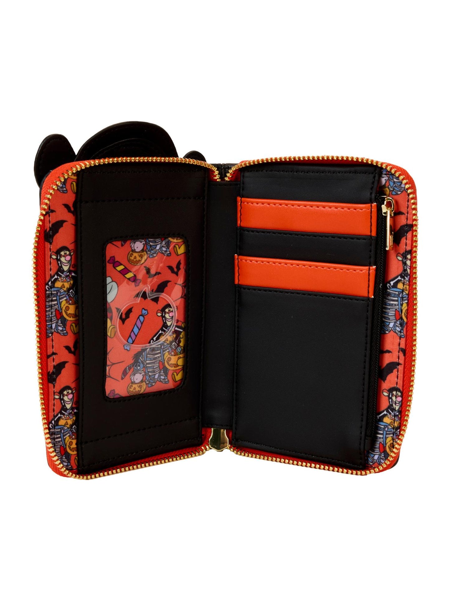 Loungefly x Disney Winnie The Pooh Tigger Skeleton Zip Around Wallet