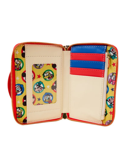 Loungefly x Disney Mickey And Friends Classic Zip Wallet