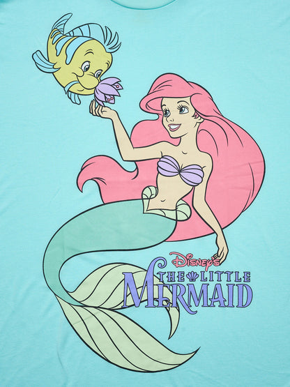 Women's Plus Size The Little Mermaid Ariel Pajama Set T-Shirt & Pants Disney